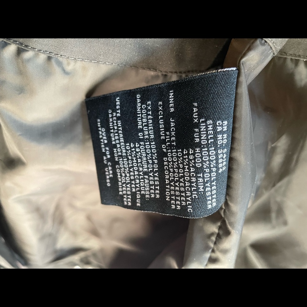 Cole Haan Faux Fur Hooded Convertible Jacket - Picture 4 of 4